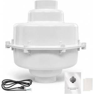 23005-1 GP501 Radon Mitigation Fan 3 Inch, Mediuma
