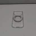 TORRAS 360 Magnetic Stand for iPhone 17 Pro Case, [Fit for MagSafe] [Rotatable Ring Kickstand] [4X Mil-Grade Shockproof] Slim Phone Cover, Camera Button, Crystal Clear, Transparent, Ostand O3 Fitness