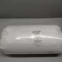 CozyLux White Full Size Comforter Set, 3 Pieces Solid Breathable Quilted Style Bedding Sets, Luxury Fluffy Soft Bed Set with Down Alternative Comforter for All Season (1 Comforter & 2 Pillowcases)