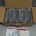 Solar Fence Lights Outdoor - 2700/4000/6000K 3 Mode, Waterproof LED, Fence Light Solar Powered for Outside, Backyard/Railing/Step/Patio/Wall and Home Improvement(8 Pack)