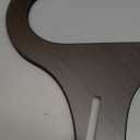 Ukulele Stand, Instrument Stand, Portable Mandolin Stand Ukelele Accessory, Black Walnut