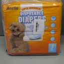 Bestle Disposable Female Dog Diapers, 40 Count, S (Waist 16.9-19.7), Wetness Indicator, Ultra Protection, Leak Proof, Super Absorbent, Soft