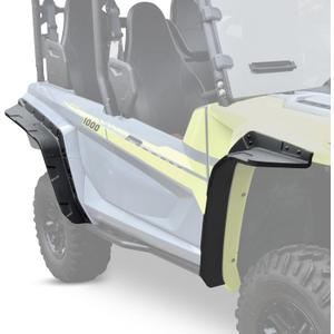 SAUTVS XXL Wider Fender Flares for Yamaha Wolverine RMAX4 1000 Compact 2021-2025, Extended Mud Flaps Mud Guards Accessories, Easy Installation with Hardware Included