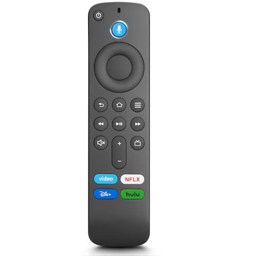 Voice Replacement Remote Control Compatible with Fire TV Stick,TV Cube and Amazon Fire Smart TVs