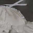 White Brocade Bustier Corset Sexy Glam Coquette Fairycore, 6XL