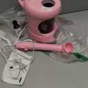 Facial Steamer Nano Ionic Face Steamer with Extendable Arm, Portable Face Steamer for Facial Deep Cleaning, Steamer for Facial for Personal Care at Home or Salon（Pink）