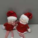 Valentines Day Decor, Red Valentine Couple Plush Gnomes Decorations for Home Indoor, Mr and Mrs Plush Valentine Ornaments Decor for Tree Party, Office, Valentine Gifts for Women
