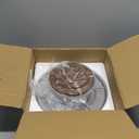 Kootek Aluminium Alloy Revolving Cake Stand 12 Inch Rotating Cake Turntable for Cake, Cupcake Decorating Supplies (Silver)