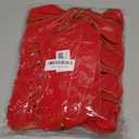 Yuubin 10 Pcs Red Bows Christmas Tree Decorations,9x13 Large Velvet Wreath Bow with Glitter Gold Edge for Xmas Home Fence Stairs Railing Fireplace Indoor Outdoor Front Door Decor