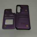 Vinich for Samsung Galaxy S26 Plus Wallet Case with Card Holder, RFID Blocking Credit Slots Kickstand Shockproof Phone Cover for Women Men, Purple