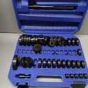 DAYUAN 52 in 1 Custom Bushing Driver Set, Transmission Bushing Driver Removal Set Wheel Axle Bearing Race and Seal Installer Tool Kit (Blue)