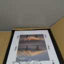 16x20 Poster Frame, Display Pictures 11X14 with Mat or 16x20 Without, Wall Hanging Frames, Black, 3 Pack