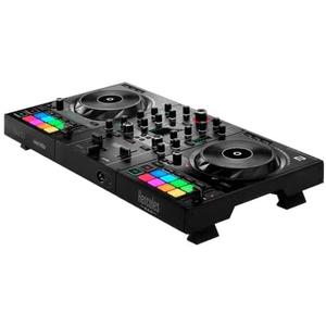 Hercules DJControl Inpulse 500: 2-deck USB DJ controller for Serato DJ and DJUCED (included) | For Serato DJ and DJUCED included