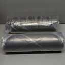 Chair Cushions for Dining Chairs Set of 6, Non Slip Kitchen Chair Pads, 17" x 16" x 2", Indoor Dining Chair Cushions with Ties, D-Shaped Seat Cushions for Kitchen Chairs, Brown