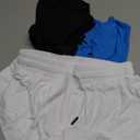 HASMES Girls Butterfly Shorts Teen Flowy Athletic Shorts for Running Dance Cheer  (11-12 Years, Black-white-royal Blue)