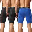 Runhit Compression Shorts Men Underwear Spandex Running Shorts Workout Athletic XL
