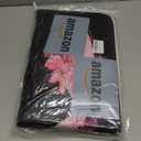 Black Pink High Heels Flowers Bath Mats Non-Slip Absorbent Soft Plush Doormat Bathroom Decor Rugs for Kitchen Bedroom Floor Mat20 x32