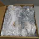 Lepatape 25 Pack 5 Inch Black and Gold Cabinet Pulls Black and Gold Cabinet Handles Kitchen Cabinet Handles Dresser Drawer Pulls Kitchen Cabinet Hardware (5 inch (128mm) Hole Center)