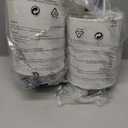 Black Rechargeable Battery Operated Wall Sconces Set of 2 with Remote, Wireless Dimmable Battery Powered LED Wall Lights, Cordless Wall Lighting Lamp Fixture for Bedroom Living Room