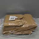 Juvale Single Cupcake Boxes with Inserts for Bakery - Individual Kraft Paper Packaging Containers for Dessert and Candy Apple (3.7 Inch) - 50-Pack Cupcake Containers