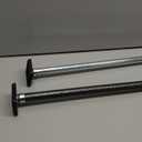 Keeper - Extended Ratcheting Cargo Bar 3 Pack - Adjustable 44 to 74 Inches, Secure Storage for SUVs, Full Sized Trucks, and Trunks