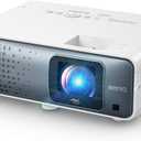 BenQ TK710STi 4K HDR Laser 3200 Lumens Movie and Gaming Short Throw Projector with 4ms Response Time | 240Hz Refresh Rate | HDR10 & HLG | Android TV with Netflix Chromecast & AirPlay | 3D Keystone