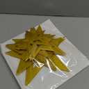 60 Pcs Large Gold Star Cutouts Paper Decorations 3 Sizes 6" 9.8" 10.6" Double Printed Star Cardboard Wall Decor Confetti Cutouts for Graduation Classroom Wall Movie Night Bulletin Board Decor