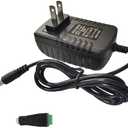 DC 5V Power Cord 5 Volt Power Supply 100V-240V AC to DC Converter 5V 3A 2A 1A Power Supply Adapter 15W MAX 5.5mm*2.5mm/2.1mm dc Plug
