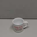 Yaomiao 1 Pcs Christmas Coffee Mugs North Pole Hot Cocoa Chocolate Mugs Santa Xmas Enamel Cup with Handle for Holiday Gift Family Employee Christmas Party Vacation Cup (Ceramics)