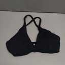 Aoxjox Women's Workout Sports Bras Fitness Metamorph Sienna Twist Bra Yoga Crop Tank (Black, S)