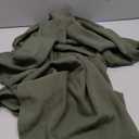 EVALESS Womens Hoodies 2025 Fashion Trendy Casual V Neck Long Sleeve Fall Winter Zip Up Basic Athletic Workout Oversized Sweatshirt Pullover Clothes, Pickle Green Large