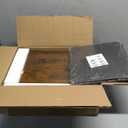 Furologee TV Stand with 4 Drawers, 43 Inch Entertainment Center with Open Shelves, Media Console Table for 50" TV, Television Stand for Bedroom, Living Room/Rustic Brown