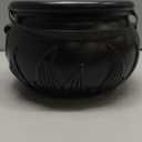 Glow in The Dark Halloween Cauldron with Mist Maker, Floating Magic Potion Bottles - DIY Witch Cauldron Set for Spooky Party Decor, Witches Kitchen & Gothic Home