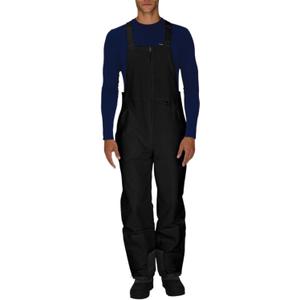 Arctix Men's Essential Insulated Bib Overalls (Medium/34" Inseam, Black)