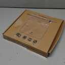 Digital Bathroom Scale for Body Weight: High-Precision 4-Sensor Accuracy, LED Display, 400lb/180kg Capacity, Safe Rounded Corners, Batteries Included