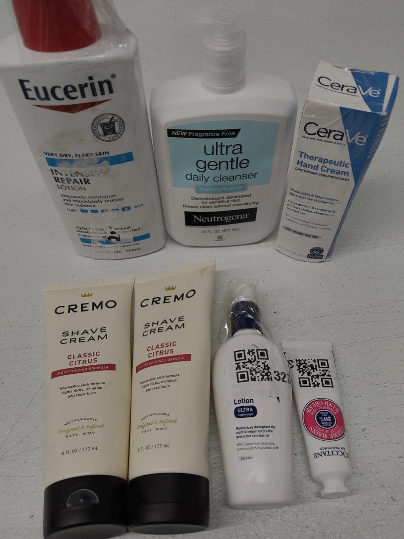 CeraVe Pack Of 2 , Cremo, Eucerin, Neutrogena, L’OCCITANE