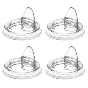 Sippy Spout Nipples for Dr. Brown's Narrow Baby Bottle & Glass Bottles and Narrow Sippy Spout Bottles,Leak-Proof Replacement Silicone Bottle Spouts Nipple BPA-Free, 6m+, 4 Count