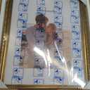 Americanflat 16x20 Picture Frame with Polished Plexiglass - Use as 11x14 Frame with Mat or Display 16x20 Photo Without Mat - Ornate Picture Frames for Wall Display - Gold