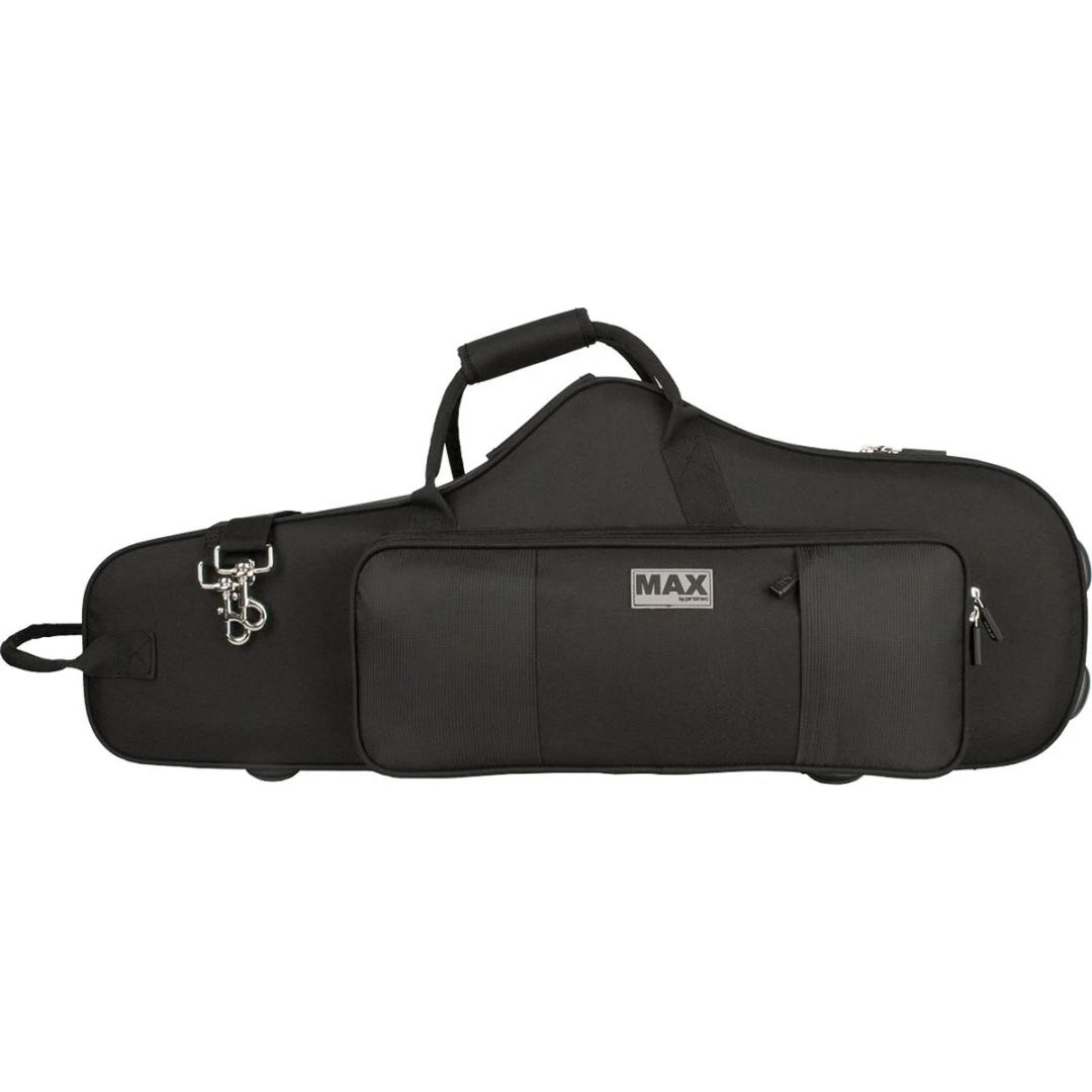 New Improved Fit! Protec MX305CT Max Tenor Saxophone Case with Backpack Straps, Black