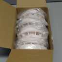 Smoke Detector Carbon Monoxide Detector Combo 10 Year Battery， 2 in 1 Smoke Detector, LED Warning Light Indicators, White, 4 Pack