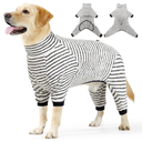 Dog Winter Coat Sweater Dog Clothes Soft Fleece Pullover Pajamas, Dog Cold Weather Coats Warm Windproof Fullbody Jumpsuit Fleece Onesie for Dogs, Thick Pet Snowsuit Christmas Black, Size XL