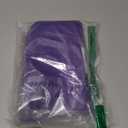 Merchandise bags 100 Purple Color 9"x12" Size 1.5Mil Thick Glossy With Handles (Purple Thank you)