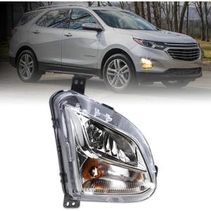 Right Passenger Side Fog Lights Signal Assembly Compatible With 2018 2019 2020 2021 Chevy Equinox Bumper Lamp Fog Light Replace#85161292