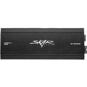 Skar Audio RP-4500.1D Monoblock Class D MOSFET Amplifier with Remote Subwoofer Level Control, 4500W