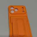 Oterkin for iPhone 17 Pro Max Wallet Case [4-5 Card Holder] [Kickstand] [Full Camera Protection] [RFID Blocking] [Military Grade Protection] Shockproof Rugged Case for iPhone 17 Pro Max, Orange