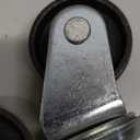 Floor Jack Casters for 4 Ton Floor Jack, Cast Iron Caster Wheels, Floor Jack Replacement Parts, Pack of 2 (16mm Stem)