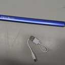 SUPRUS Electric Lighter Arc Windproof Flameless USB Rechargeable Lighter with Safety Lock for Candle BBQ Camping (Dark Blue)