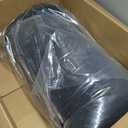 FUANNA Queen Comforter Set Black, 3 Pieces Ruffle Queen Bed Set, Fluffy Bed in a Bag Queen for All Seasons, Shabby Chic Bedding Comforter Sets with 1 Lightweight Comforter & 2 Pillowshams