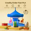 Creality Rapid PLA 3D Printer Filament, Blue, 1‑Pack, 1KG Total