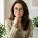 VISOONE Progressive Reading Glasses for Women, No Line Multifocal Readers, Anti-Fog Vintage Oval TR90 Frame MONA, 1.5 Diopters